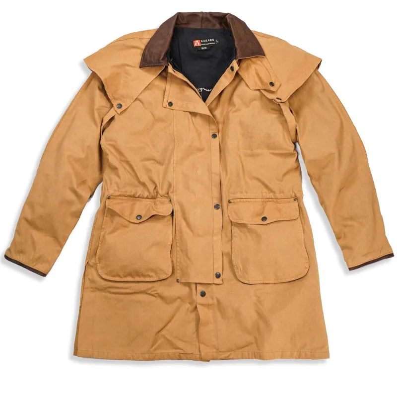 Gold Coast Drover Jacket in Tobacco sold by Kakadu