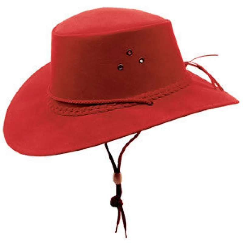 All-Weather Soaka Hat in Red sold by Kakadu