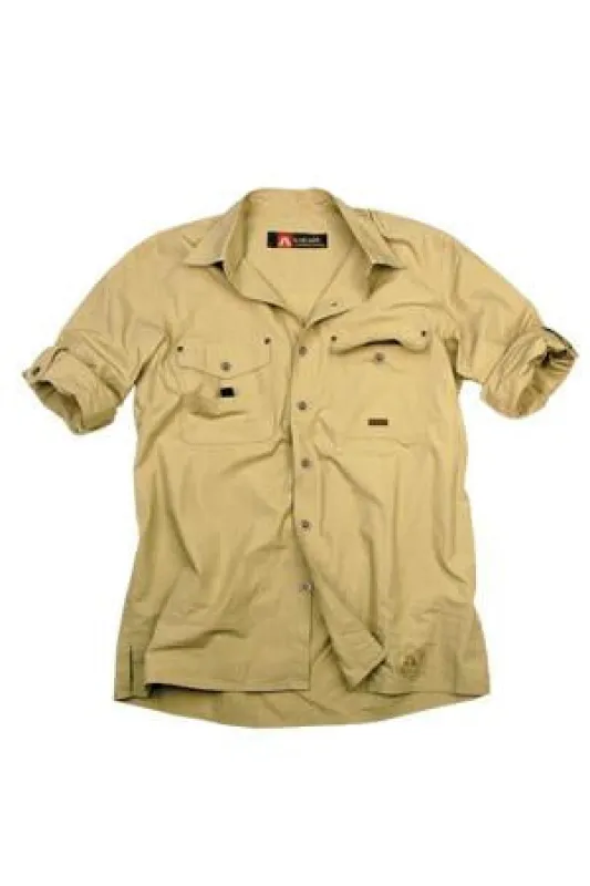 Concord Shirt in Taupe sold by Kakadu