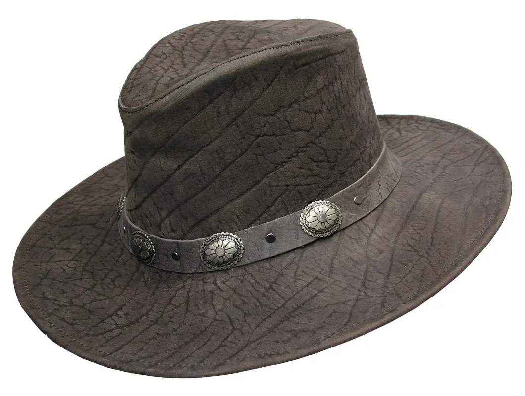 Razorback Hat In Mud Embossed sold by Kakadu