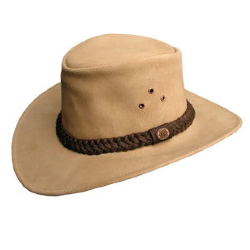 Geelong Suede Hat In Tan sold by Kakadu