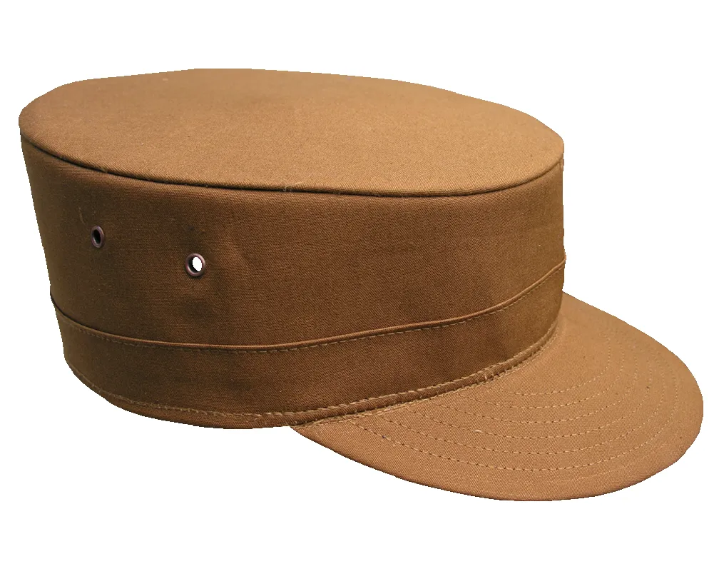 Trooper Cap in Water-Resistant Cotton Canvas sold by Kakadu