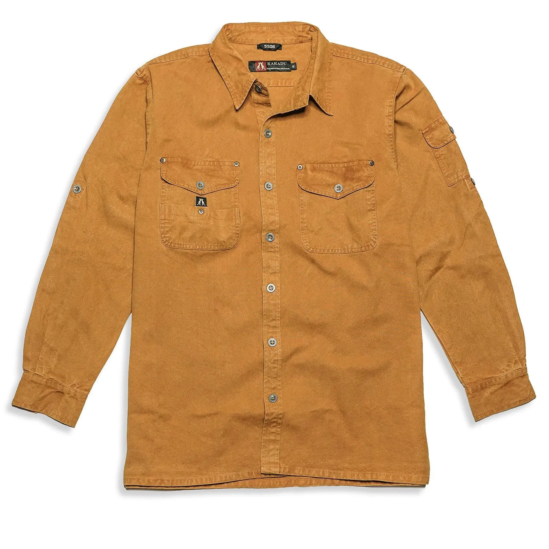 Toorak Shirt in Mustard sold by Kakadu