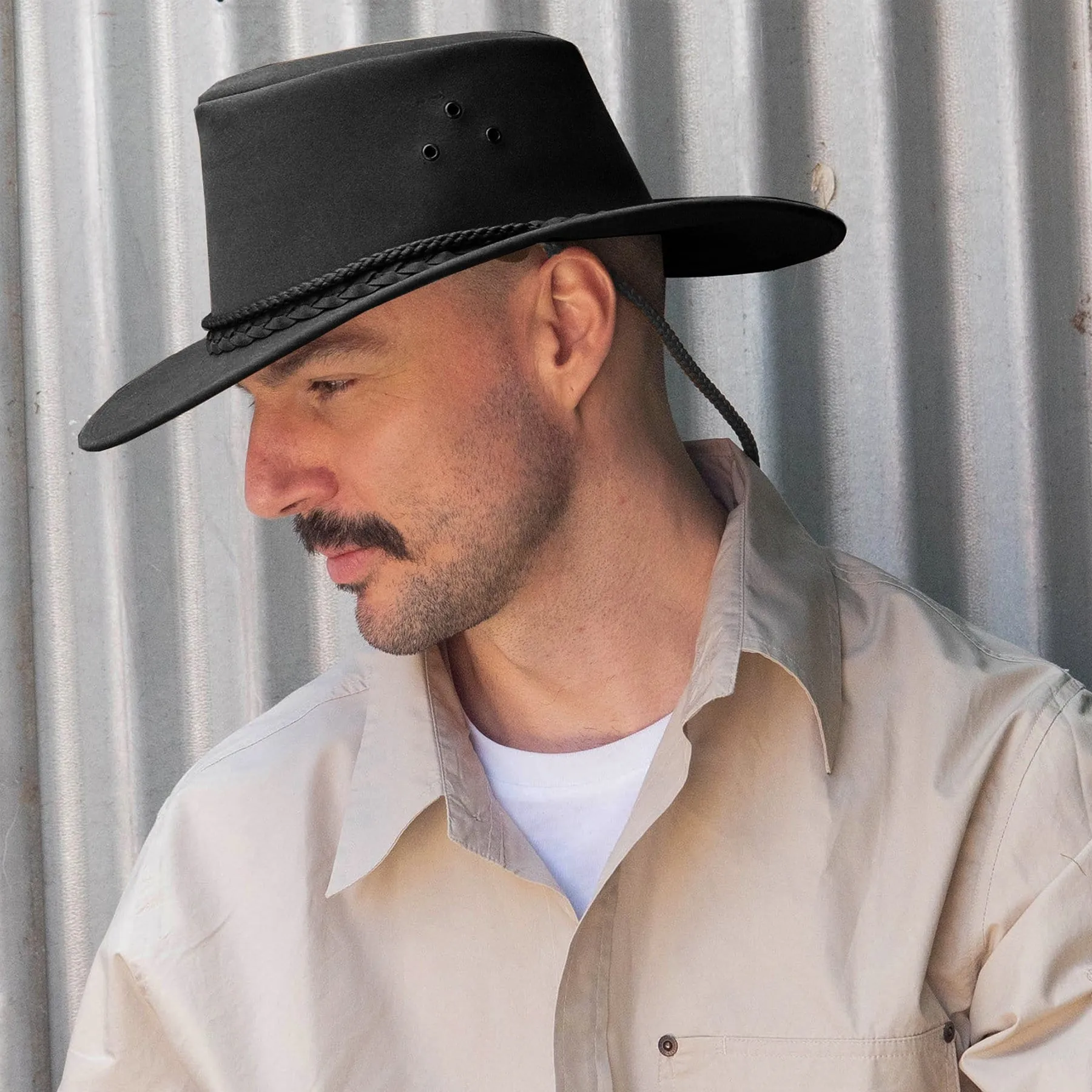 All-Weather Soaka Hat in Black sold by Kakadu product image thumbnail 2