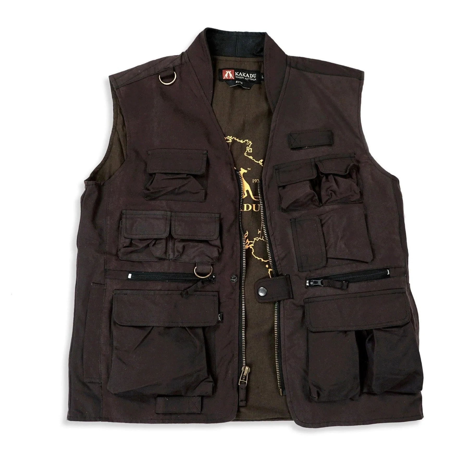 Traveller Multi-Pocket Vest in Black sold by Kakadu product image thumbnail 3
