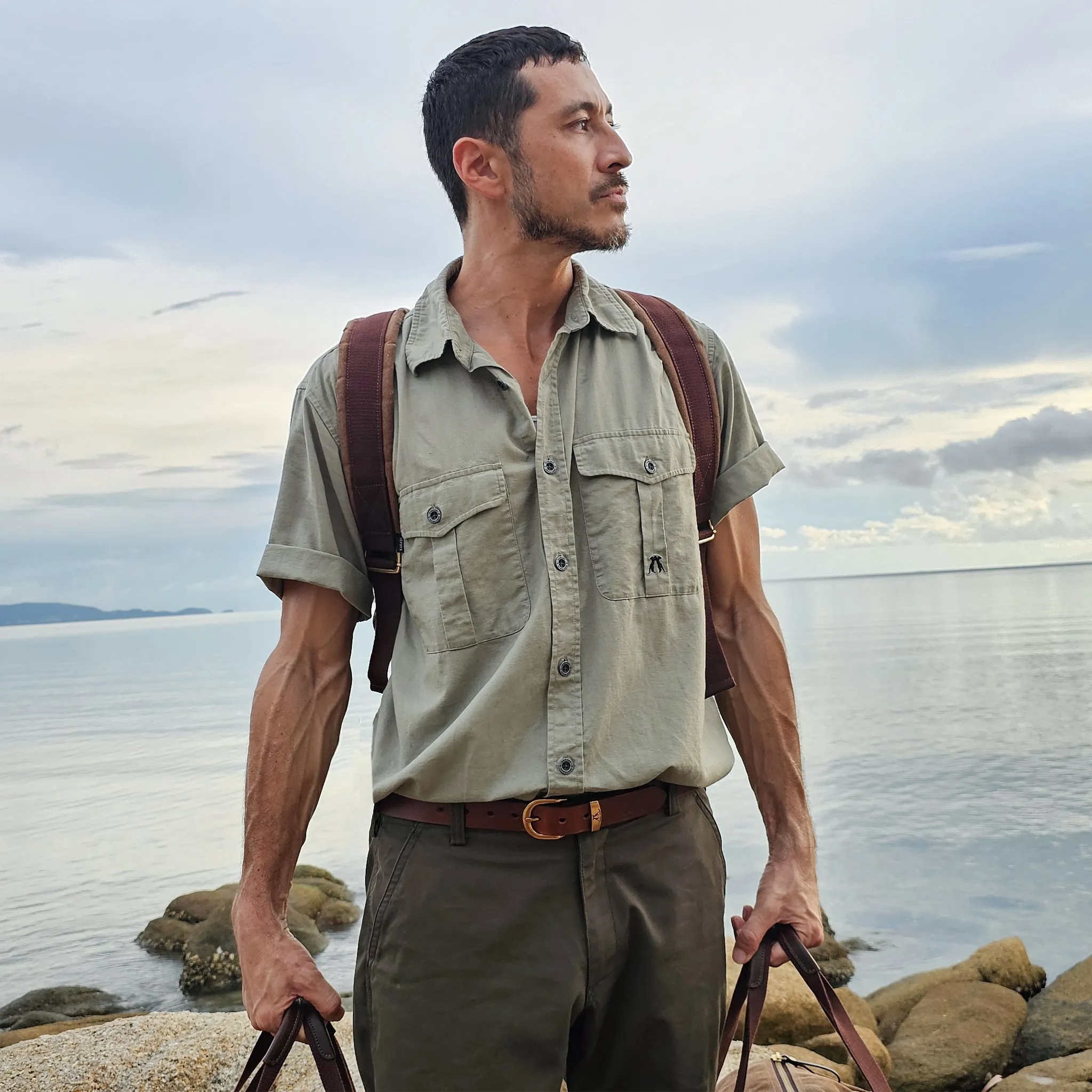 Hayman Shirt in Red sold by Kakadu product image thumbnail 2