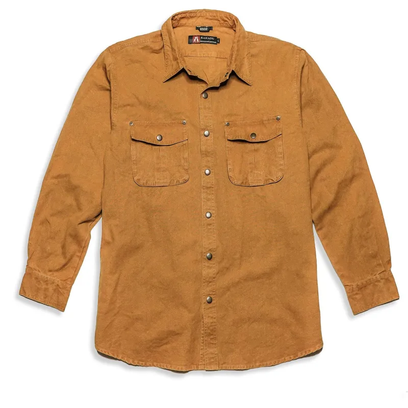 McLeod Shirt In Mustard sold by Kakadu