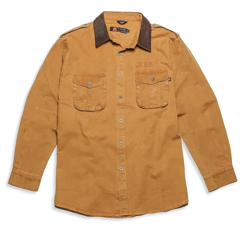 Southern Cross Shirt in Mustard sold by Kakadu