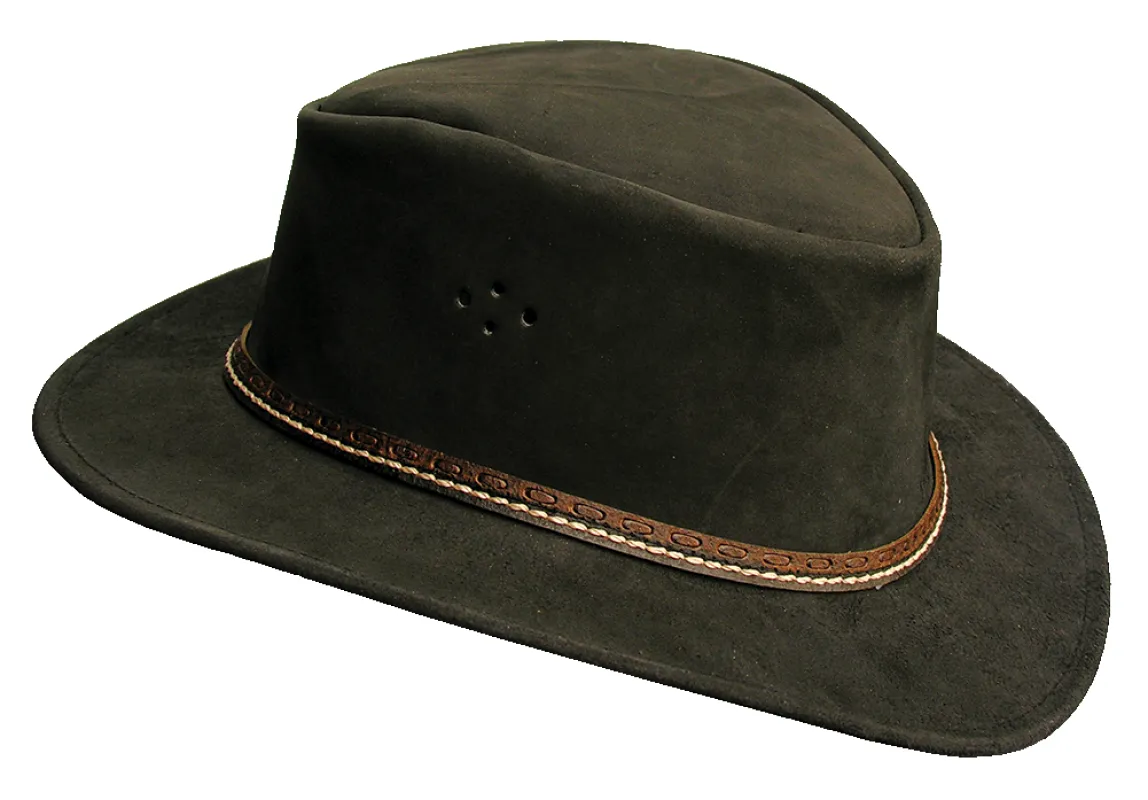 Mainlander Hat in Black made by Kakadu