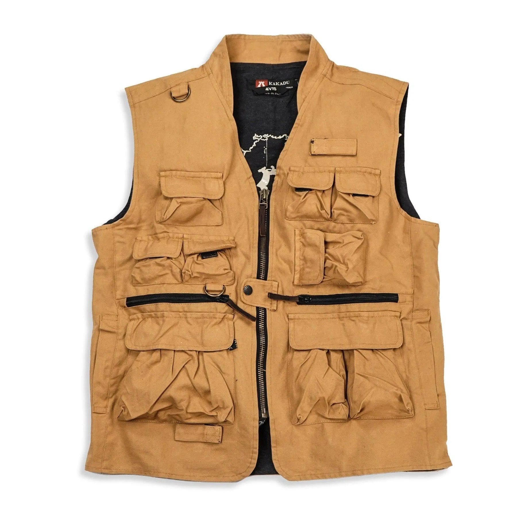 Delta Vest in Mustard sold by Kakadu