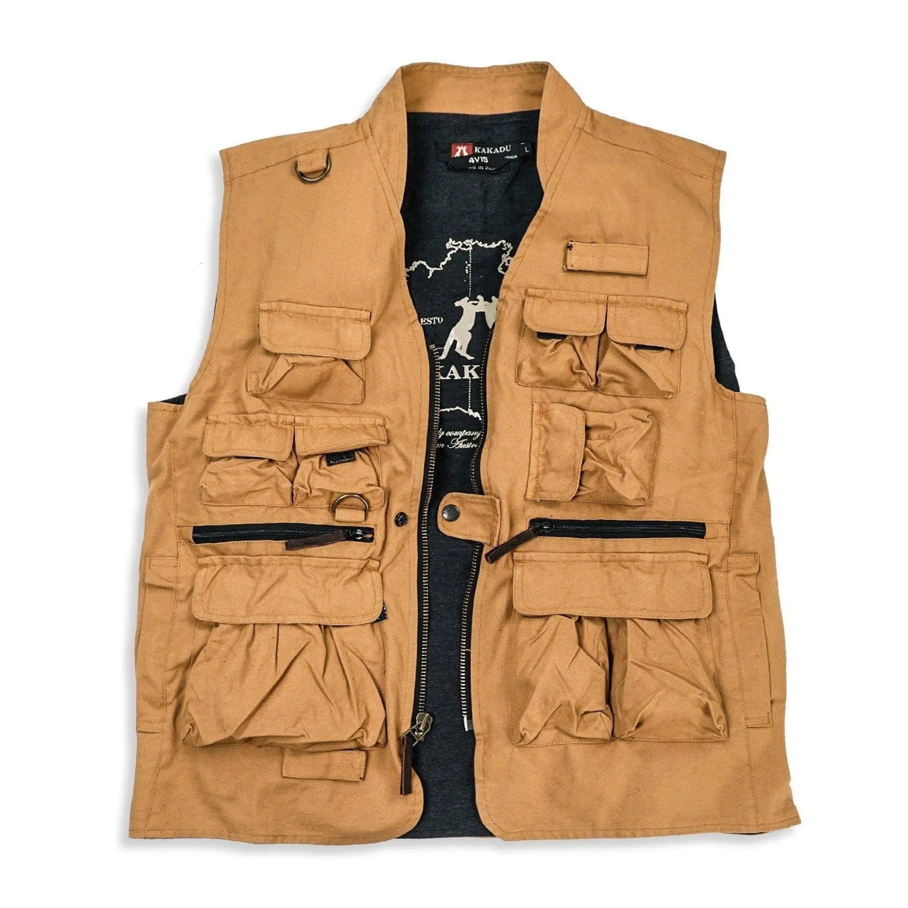 Delta Vest in Mustard sold by Kakadu product image thumbnail 4