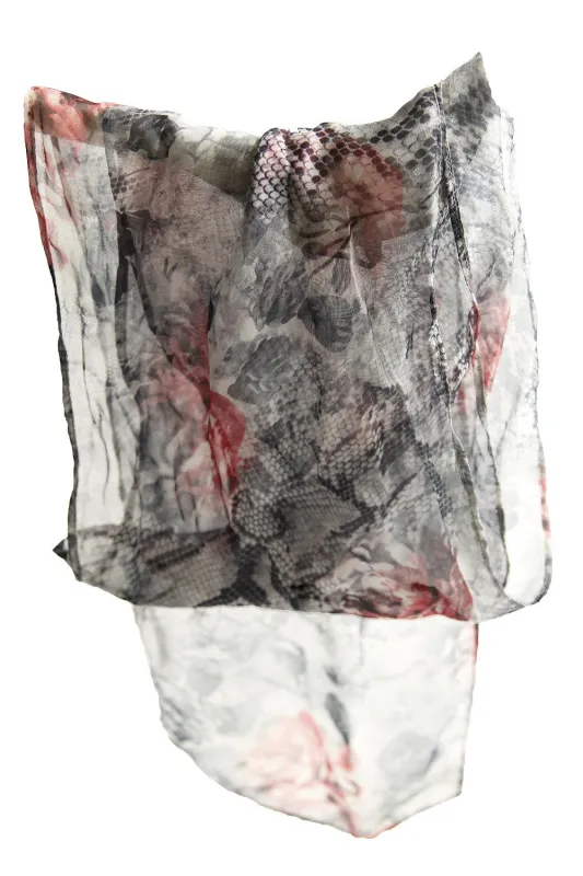 Hat Scarf in Lizard Print sold by Kakadu