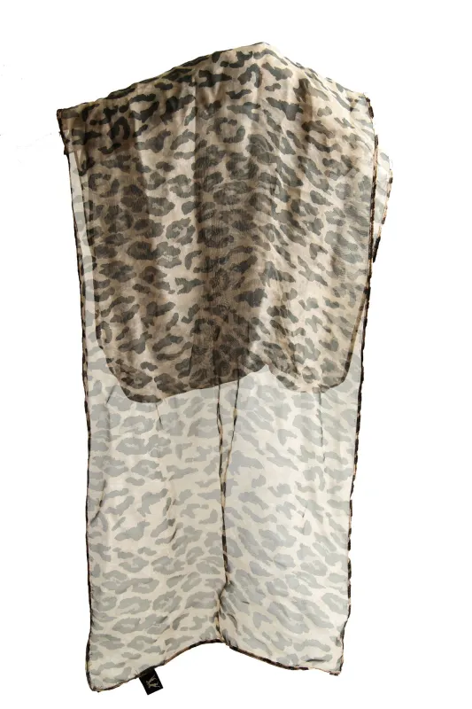 Hat Scarf in Leopard Print sold by Kakadu