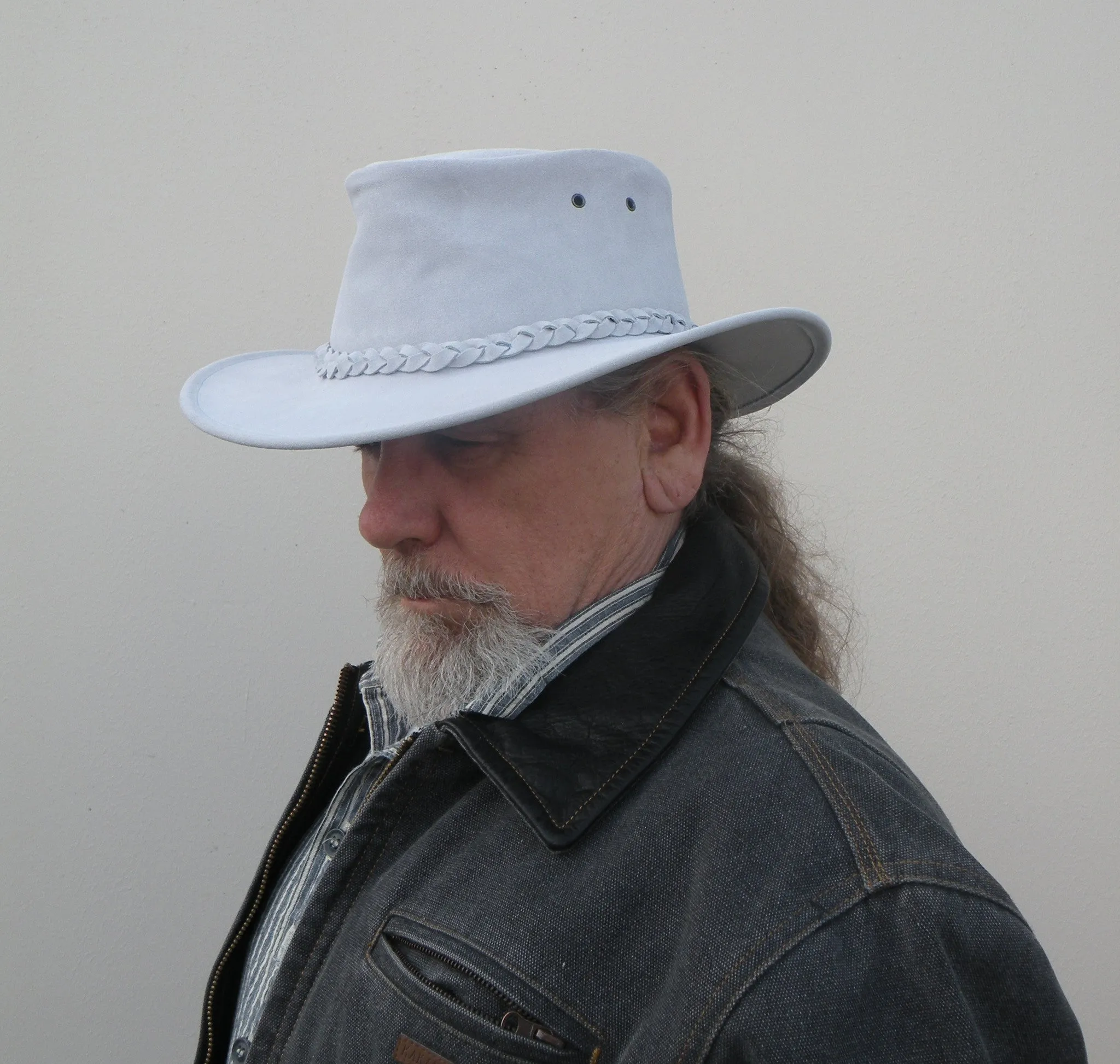 Colonial Hat In Pale Blue sold by Kakadu product image thumbnail 2