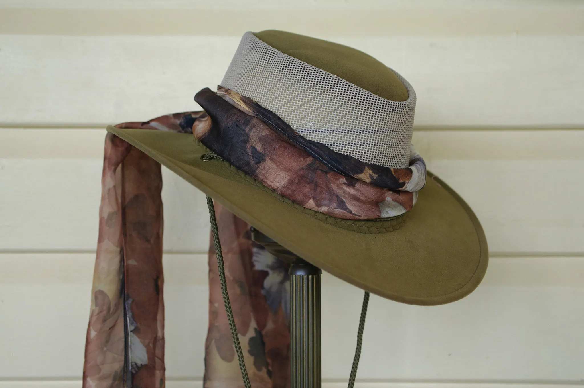Hat Scarf in Autumn Flower Print sold by Kakadu product image thumbnail 2
