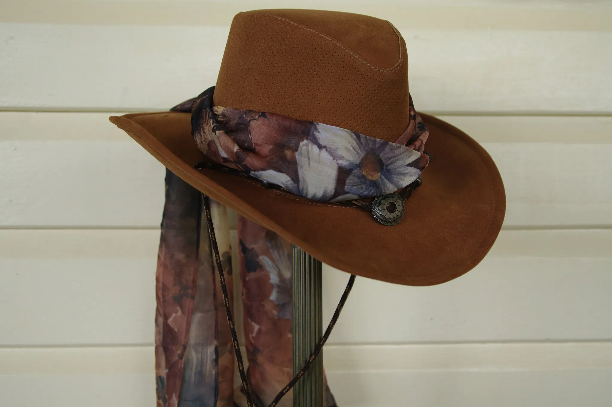 Hat Scarf in Autumn Flower Print sold by Kakadu product image thumbnail 5