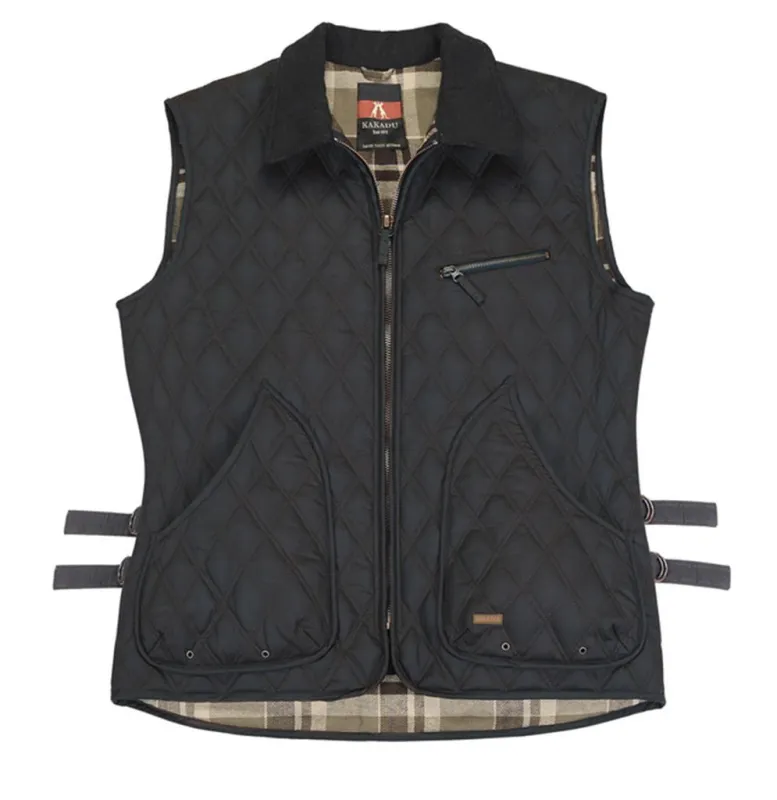 Women's Fremantle Vest in Black sold by Kakadu