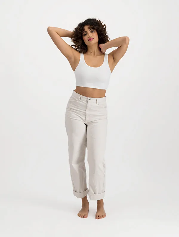 Nobratop® Kim - Coton Bio - Blanc-Nuage sold by Mina Storm product image thumbnail 5
