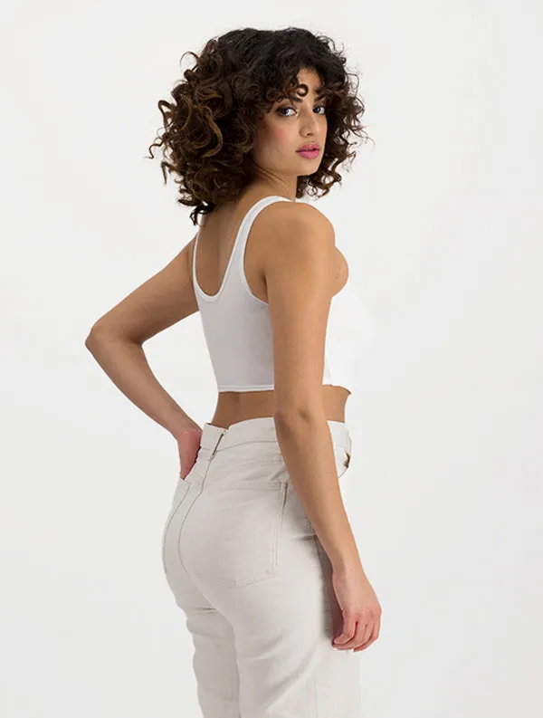Nobratop® Kim - Coton Bio - Blanc-Nuage sold by Mina Storm product image thumbnail 2