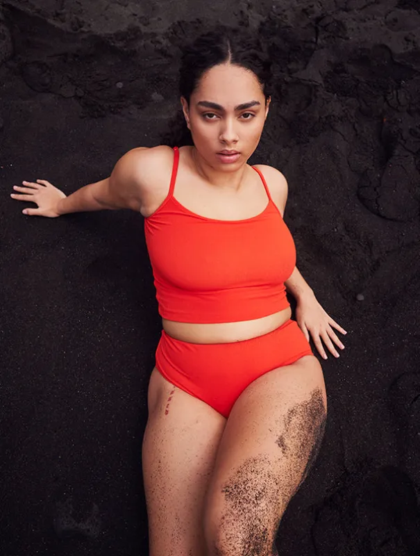 Nobratop® NOLANA Eponge Recyclée - Red-Coral sold by Mina Storm