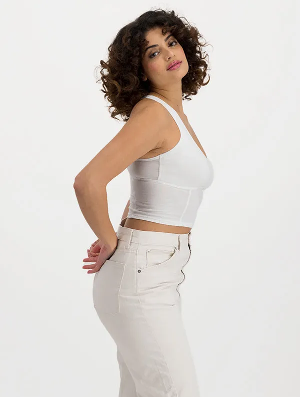 Nobratop® Shanka - Coton Bio - Blanc-Nuage sold by Mina Storm product image thumbnail 4