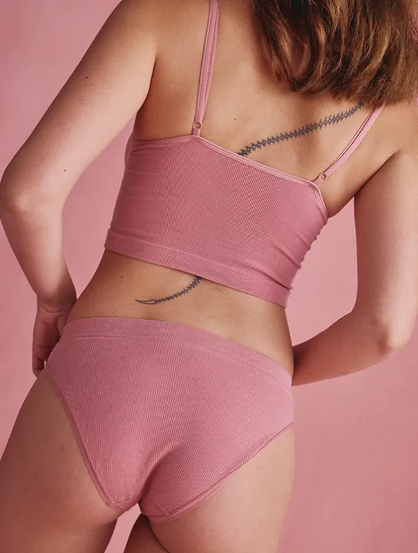 Culotte Kala - Seamless - Rose-Poudre sold by Mina Storm
