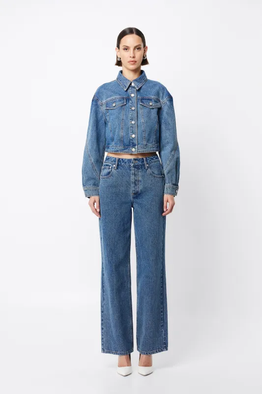 Bexley Wide Leg Jean sold by Mossman