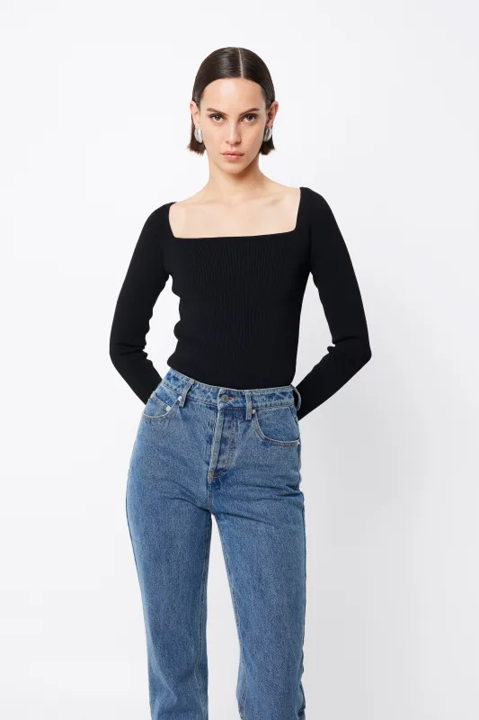 Manhattan Long Sleeve Top sold by Mossman