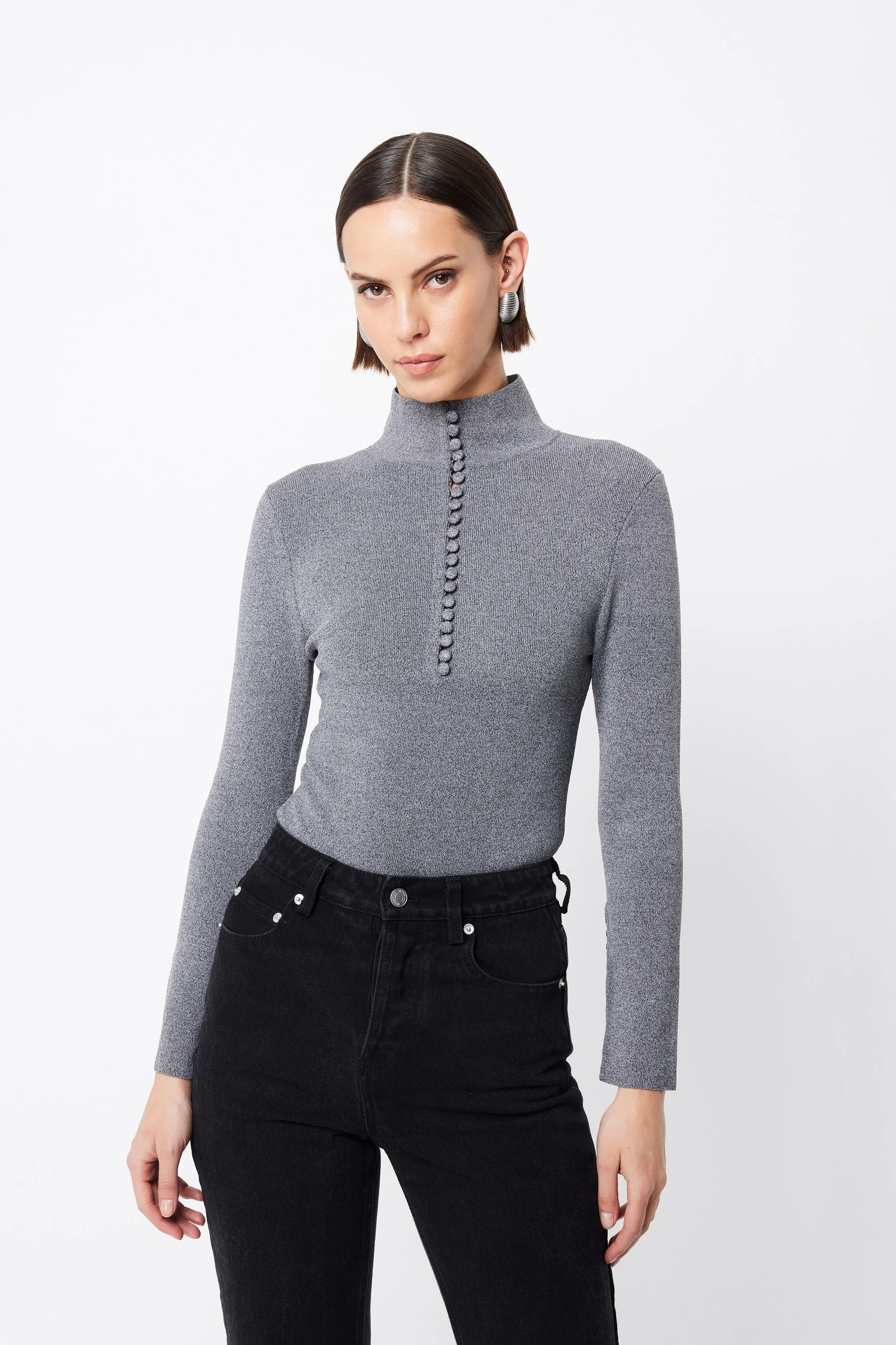 Mayfair Long Sleeve Top sold by Mossman
