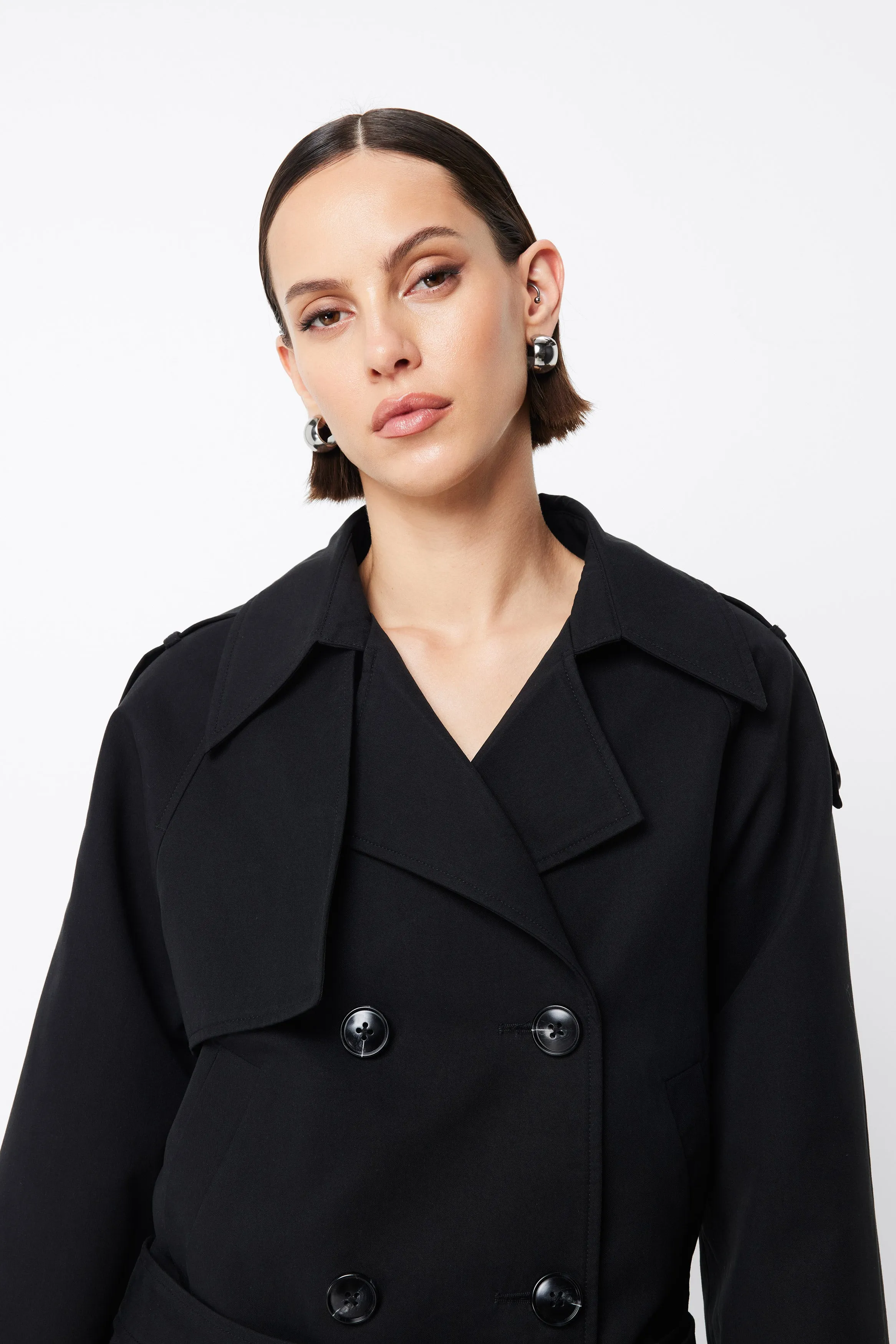 Franklin Cropped Trench sold by Mossman product image thumbnail 4