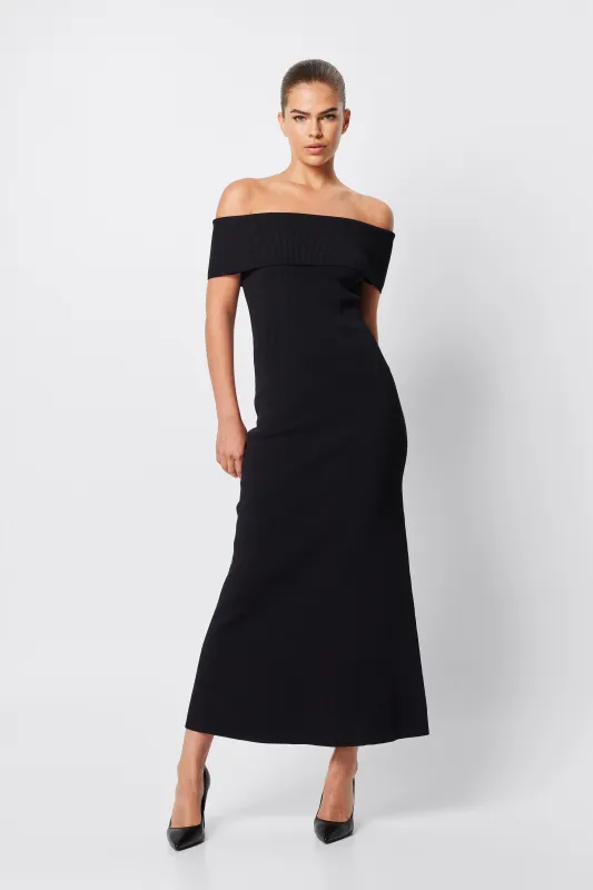 Monaco Off Shoulder Dress sold by Mossman