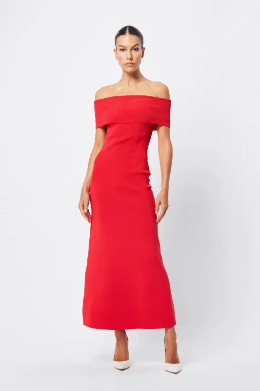 Monaco Off Shoulder Dress sold by Mossman