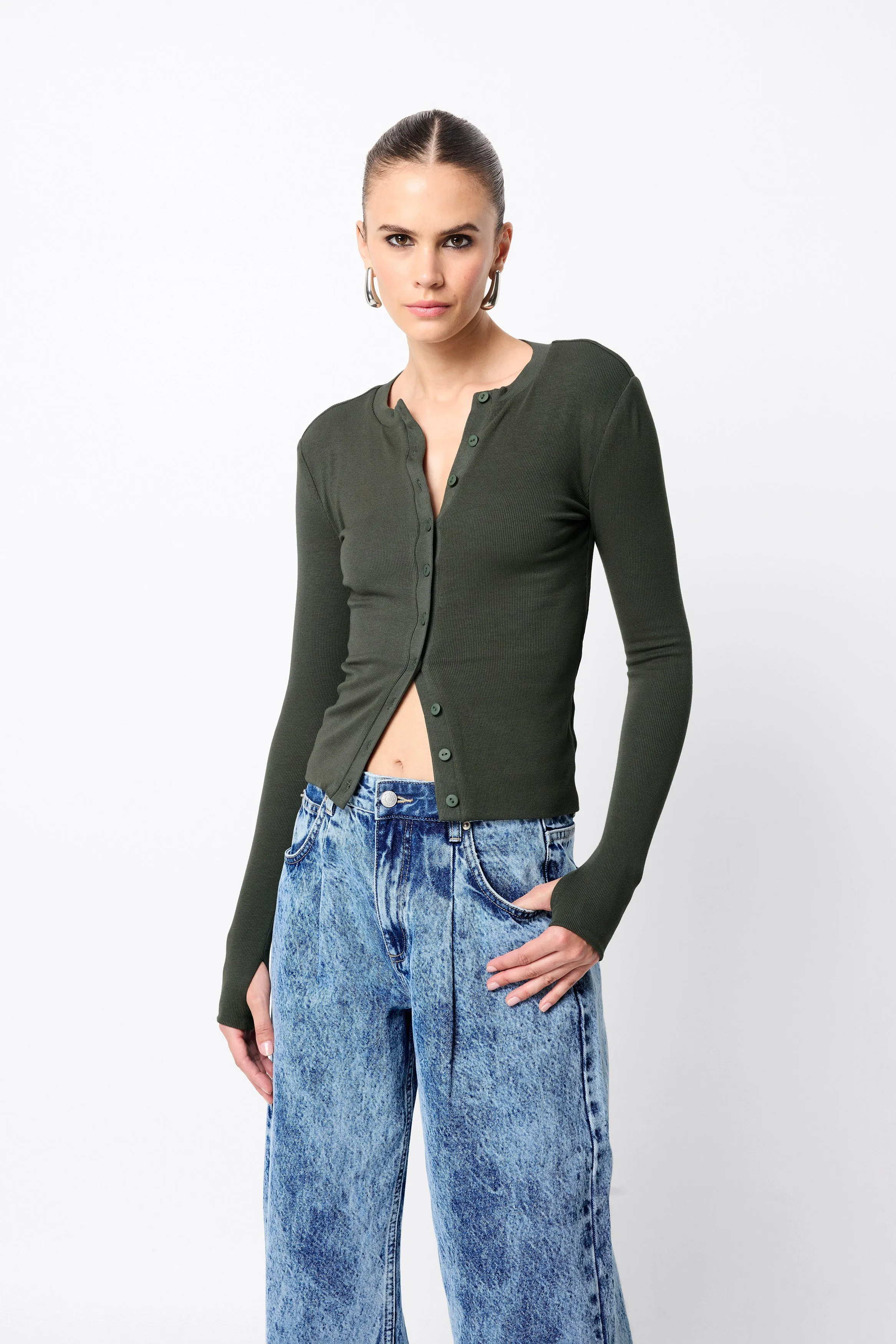 Lyon Cardigan sold by Mossman