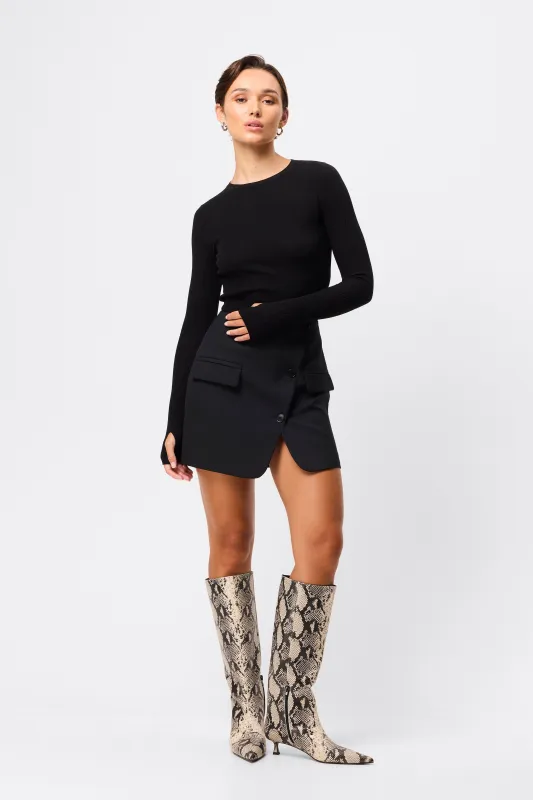 By Your Side Mini Skirt sold by Mossman