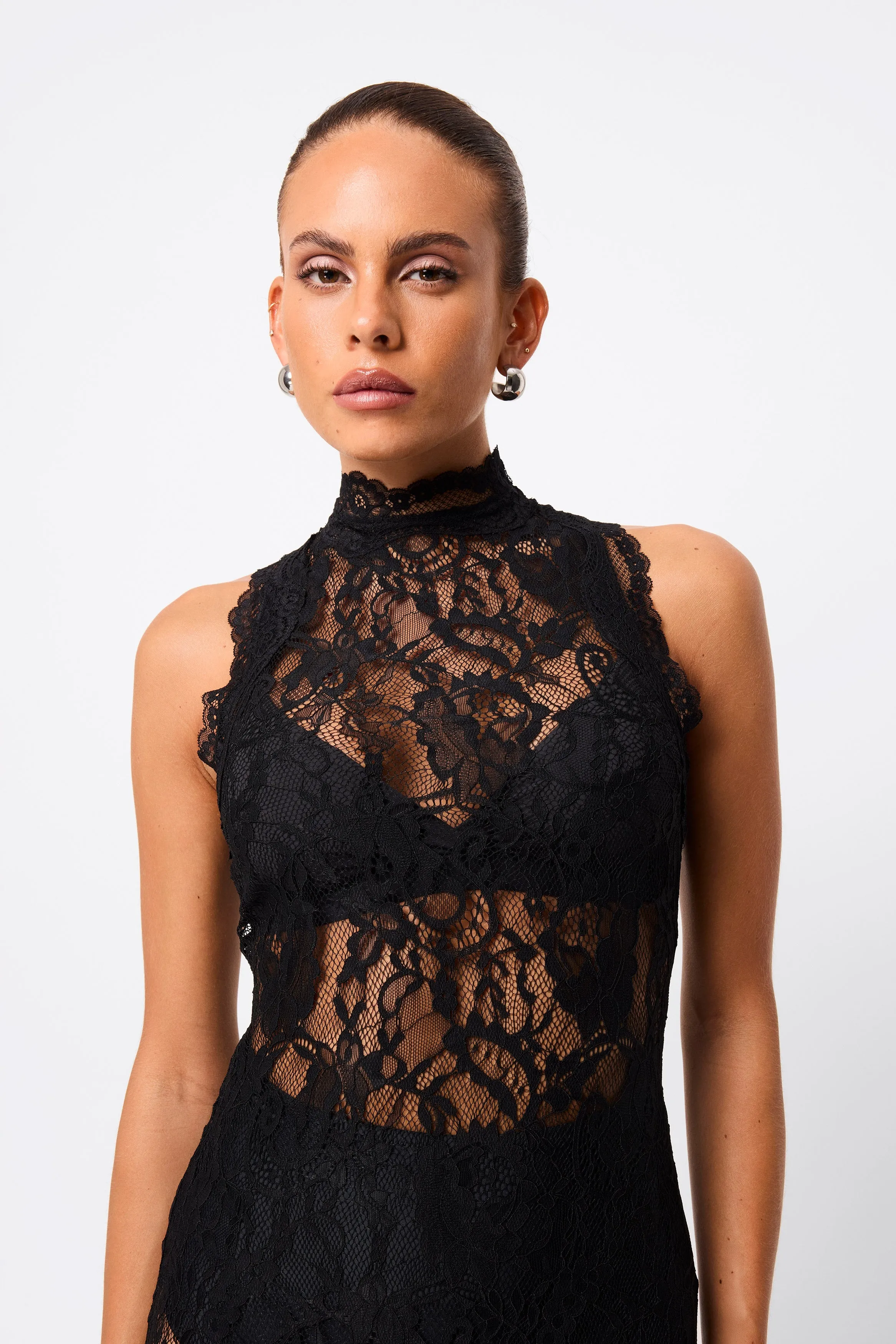 Laced In Love Maxi Dress sold by Mossman product image thumbnail 3