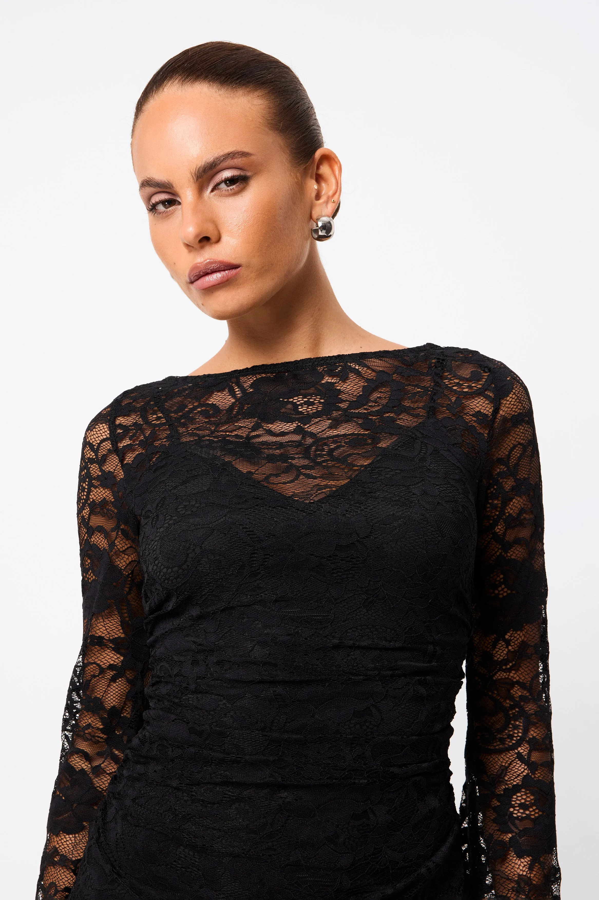 Laced In Love Mini Dress sold by Mossman product image thumbnail 3