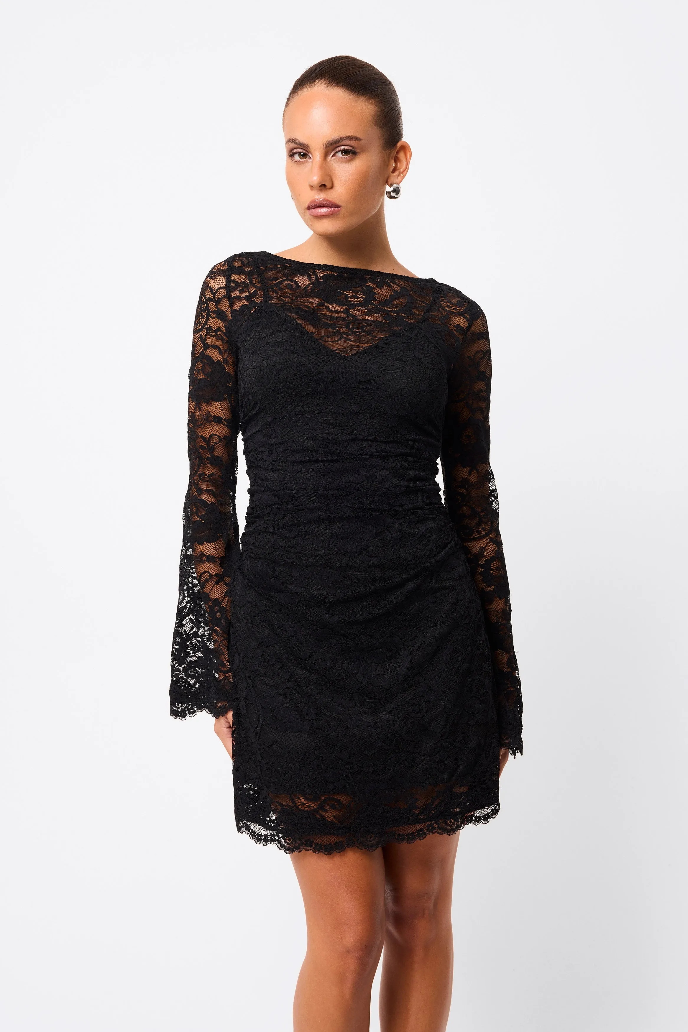 Laced In Love Mini Dress sold by Mossman product image thumbnail 4