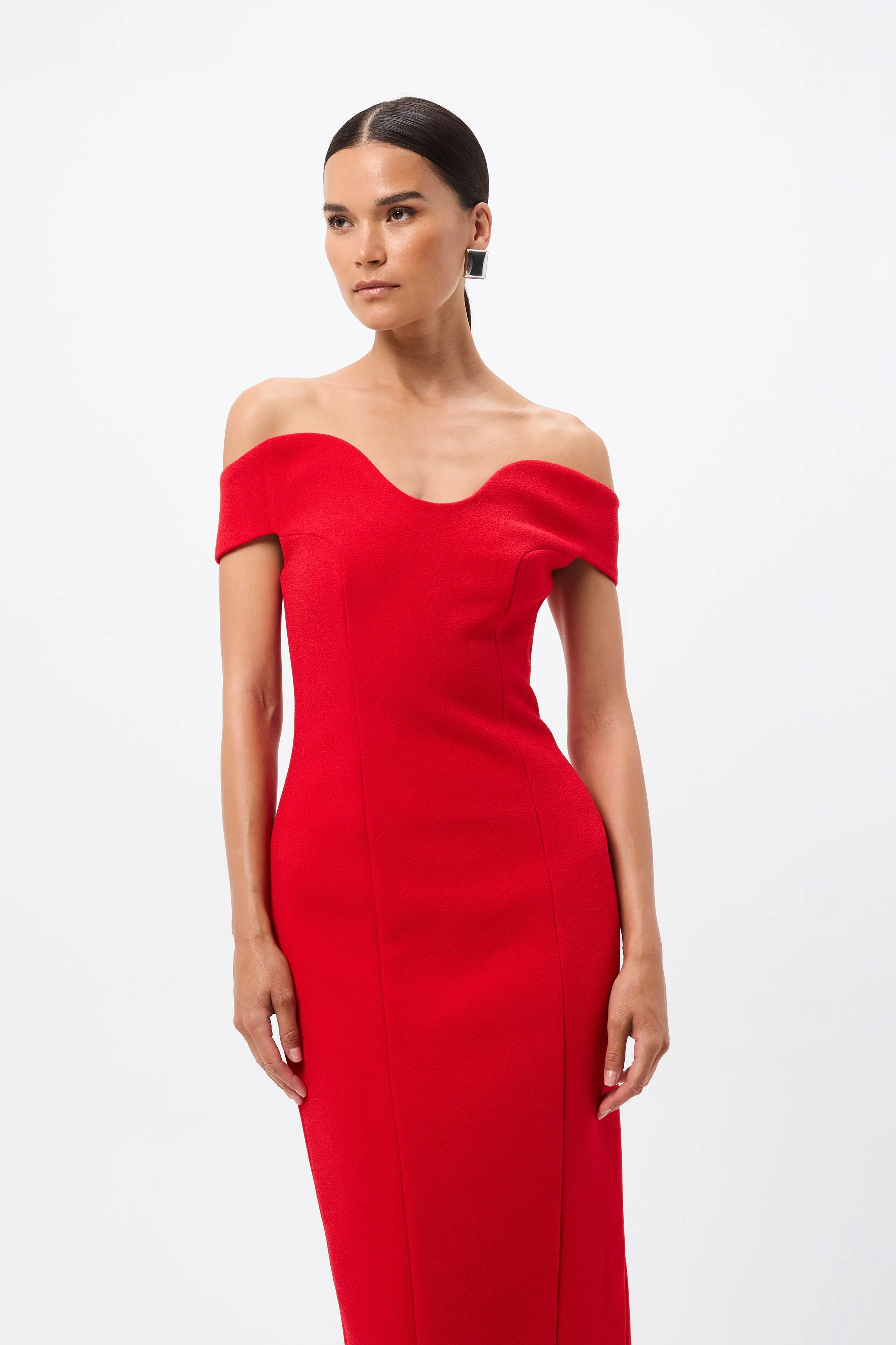 Modernist Midi Dress sold by Mossman product image thumbnail 3