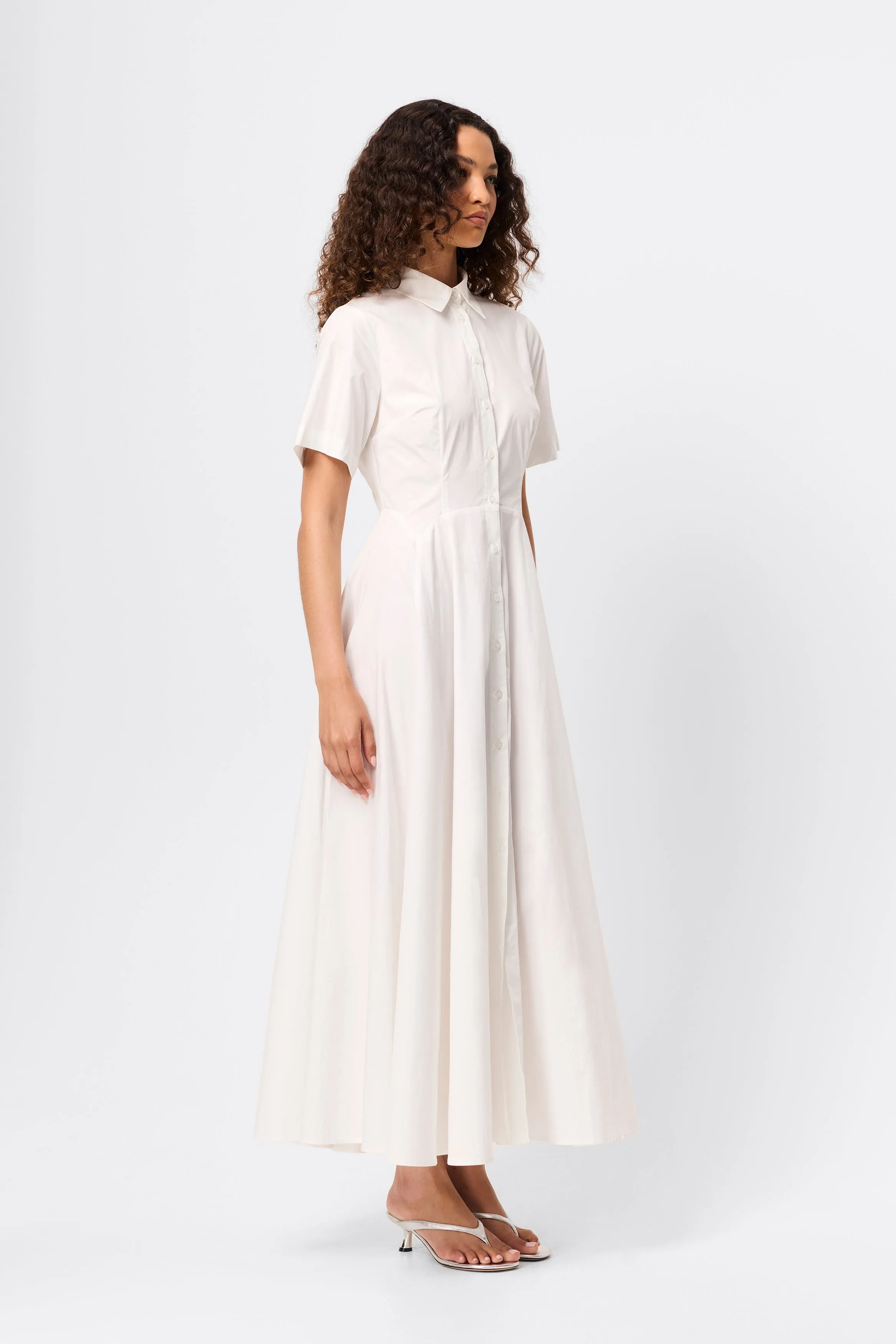 Marseille Short Sleeve Maxi Dress sold by Mossman product image thumbnail 3