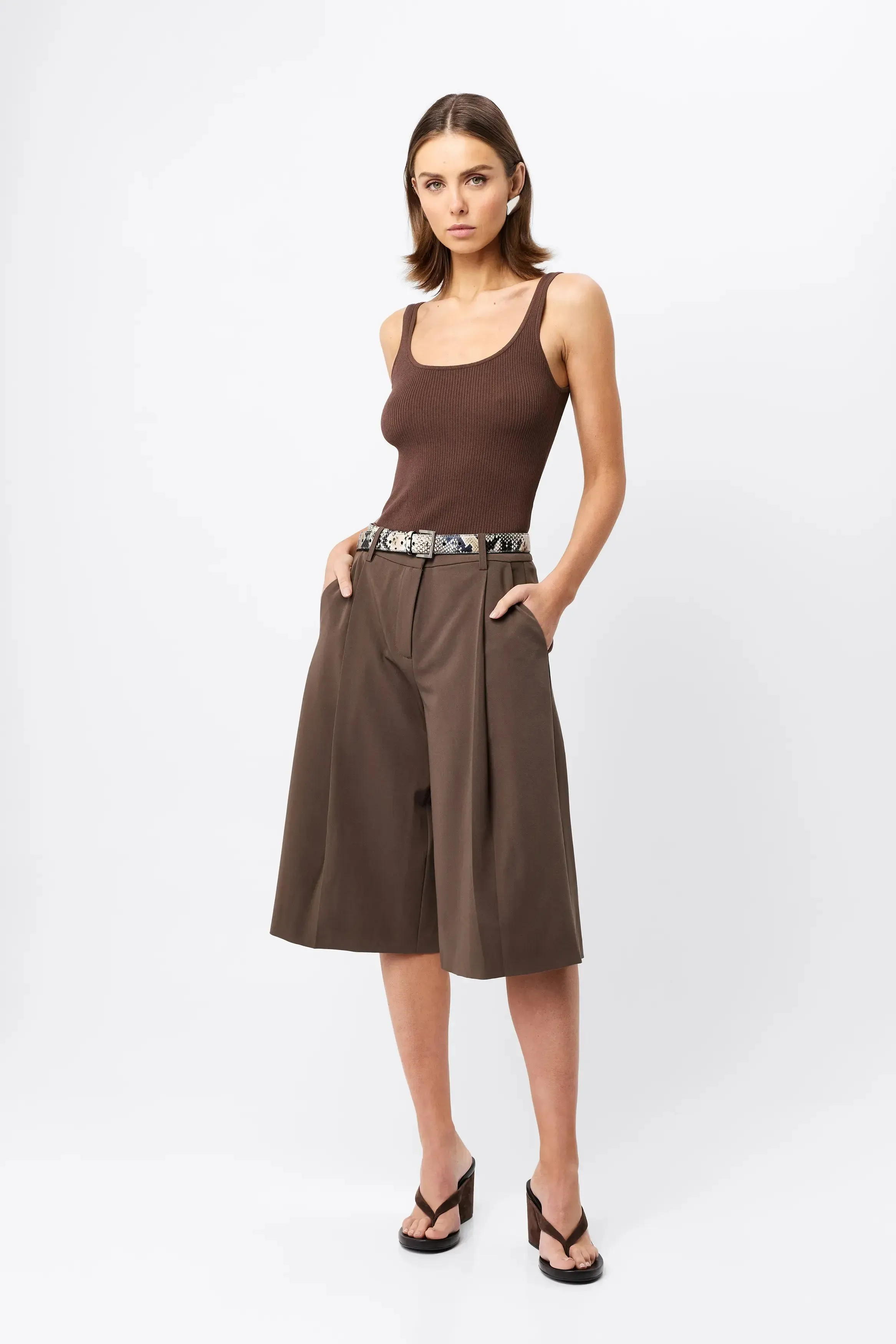 Fine Line Knit Tank sold by Mossman product image thumbnail 3