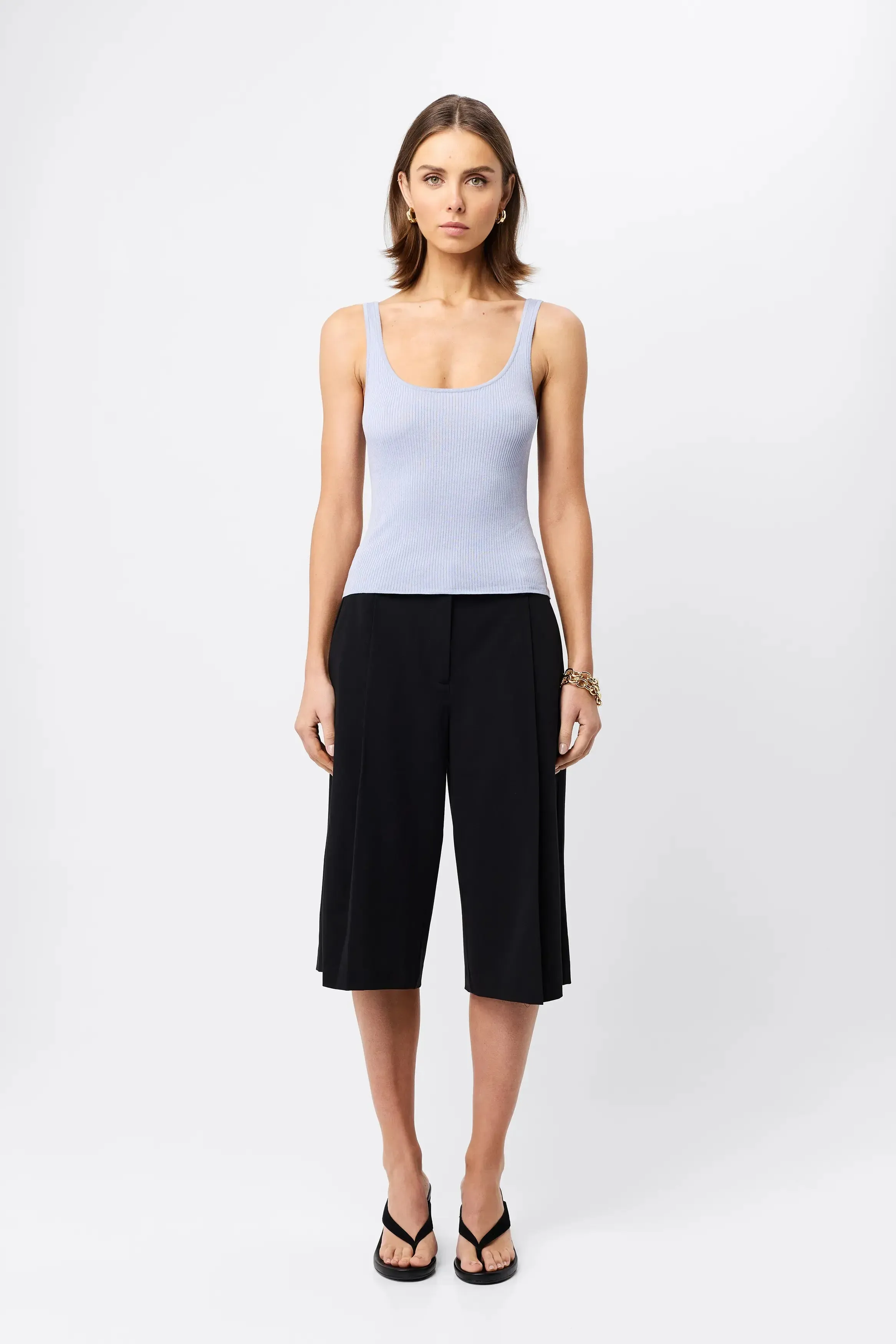 Fine Line Knit Tank sold by Mossman product image thumbnail 5