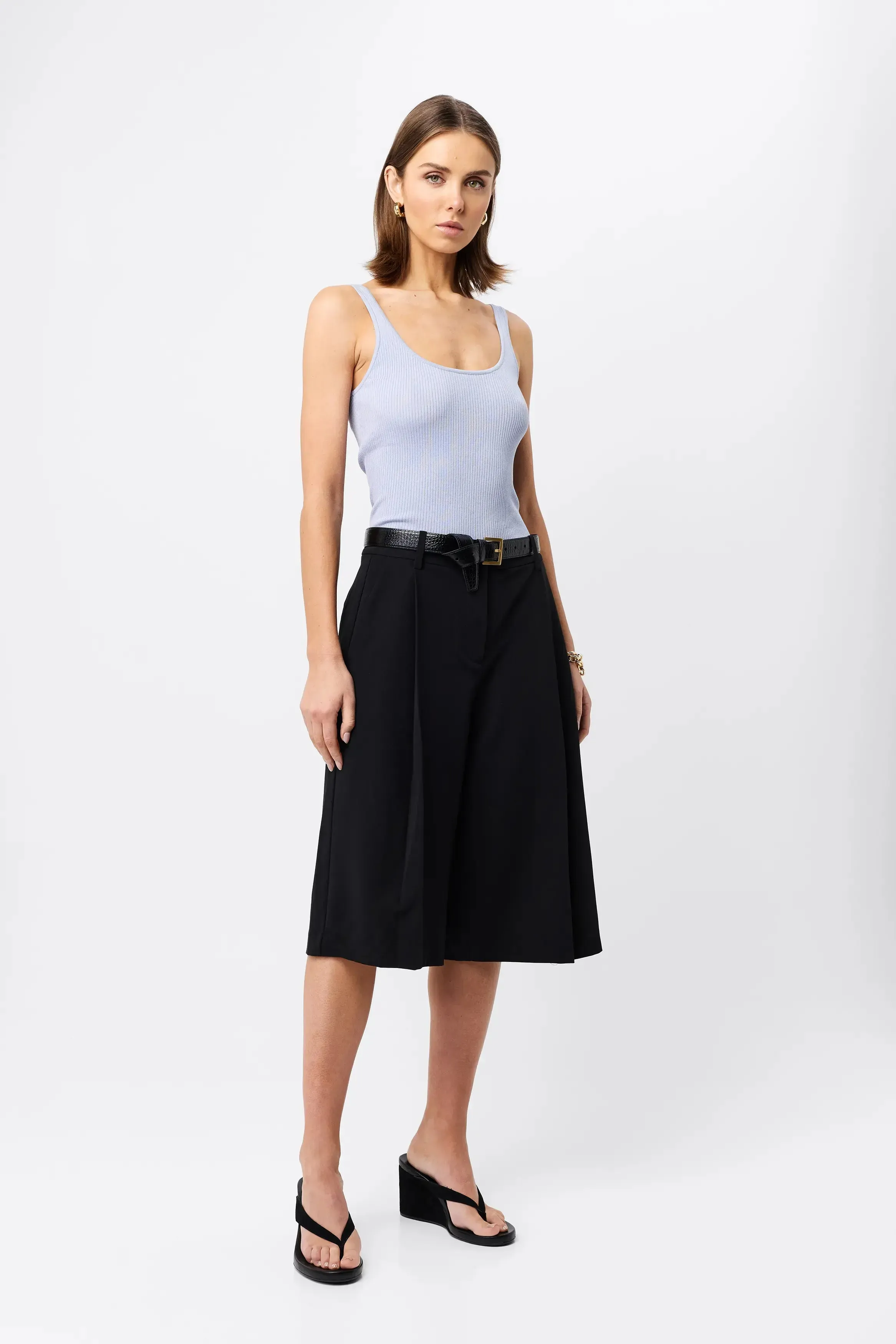 Fine Line Knit Tank sold by Mossman product image thumbnail 3