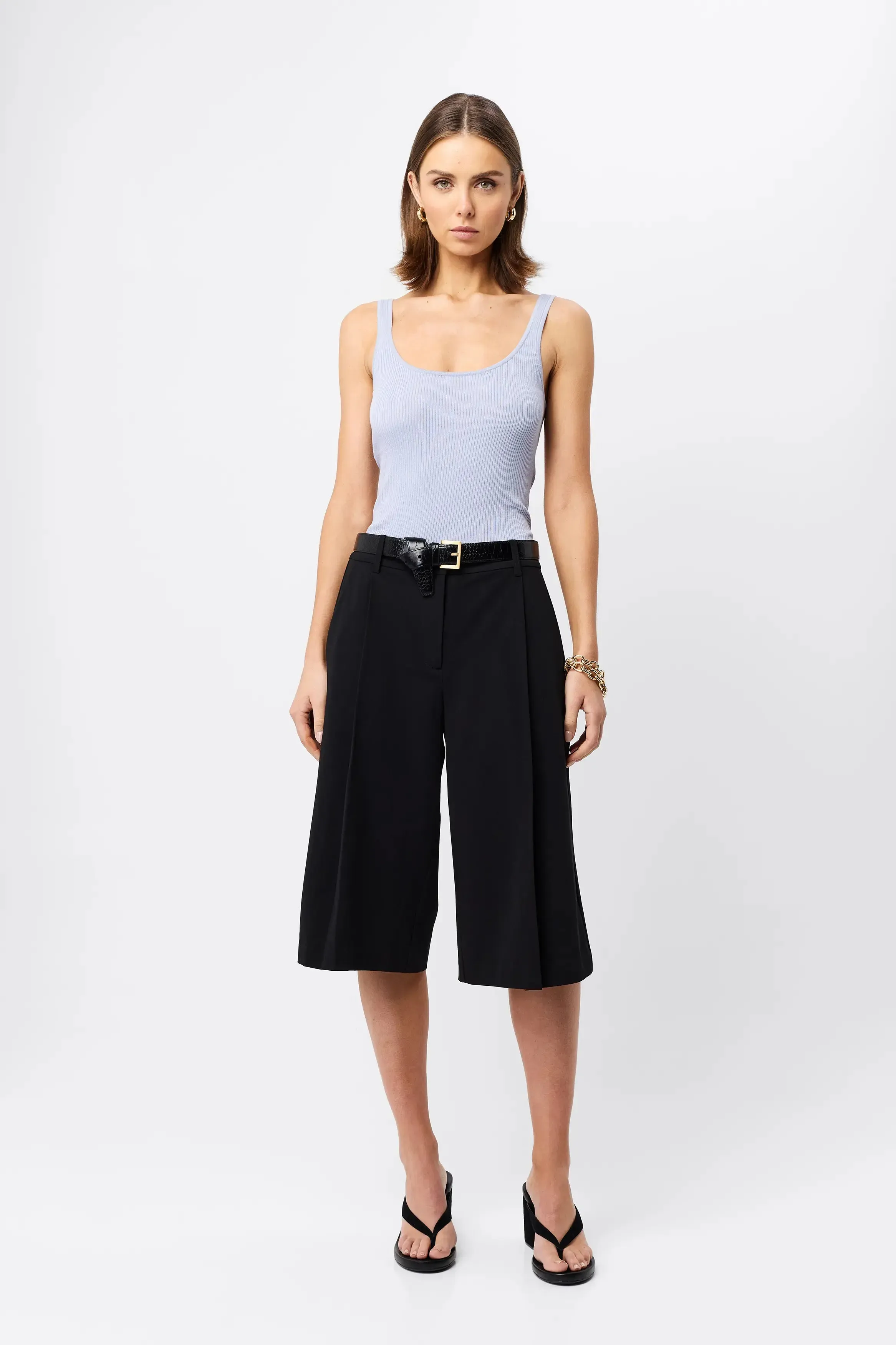 Fine Line Knit Tank sold by Mossman product image thumbnail 4