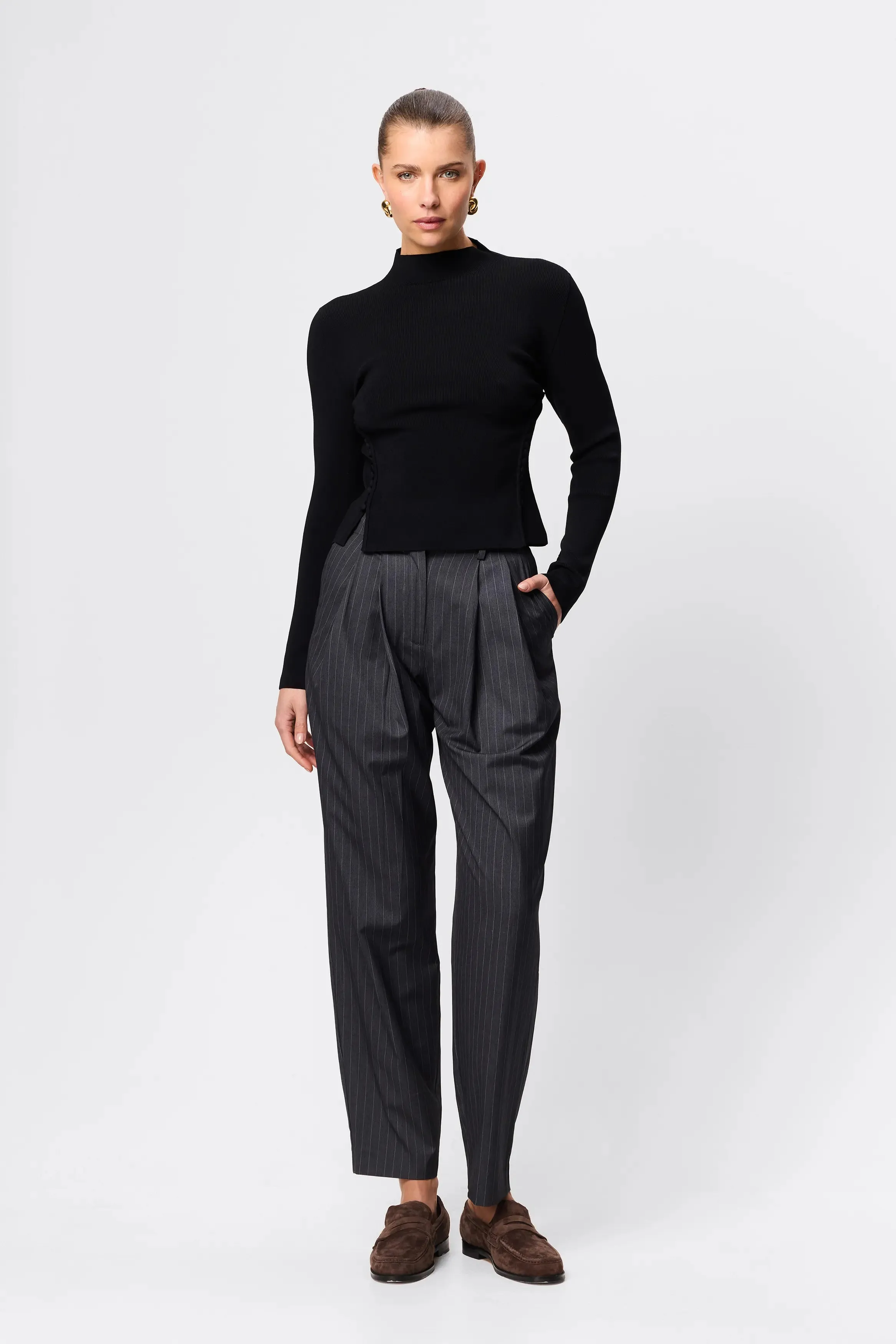 Windsor Knit Top sold by Mossman product image thumbnail 4