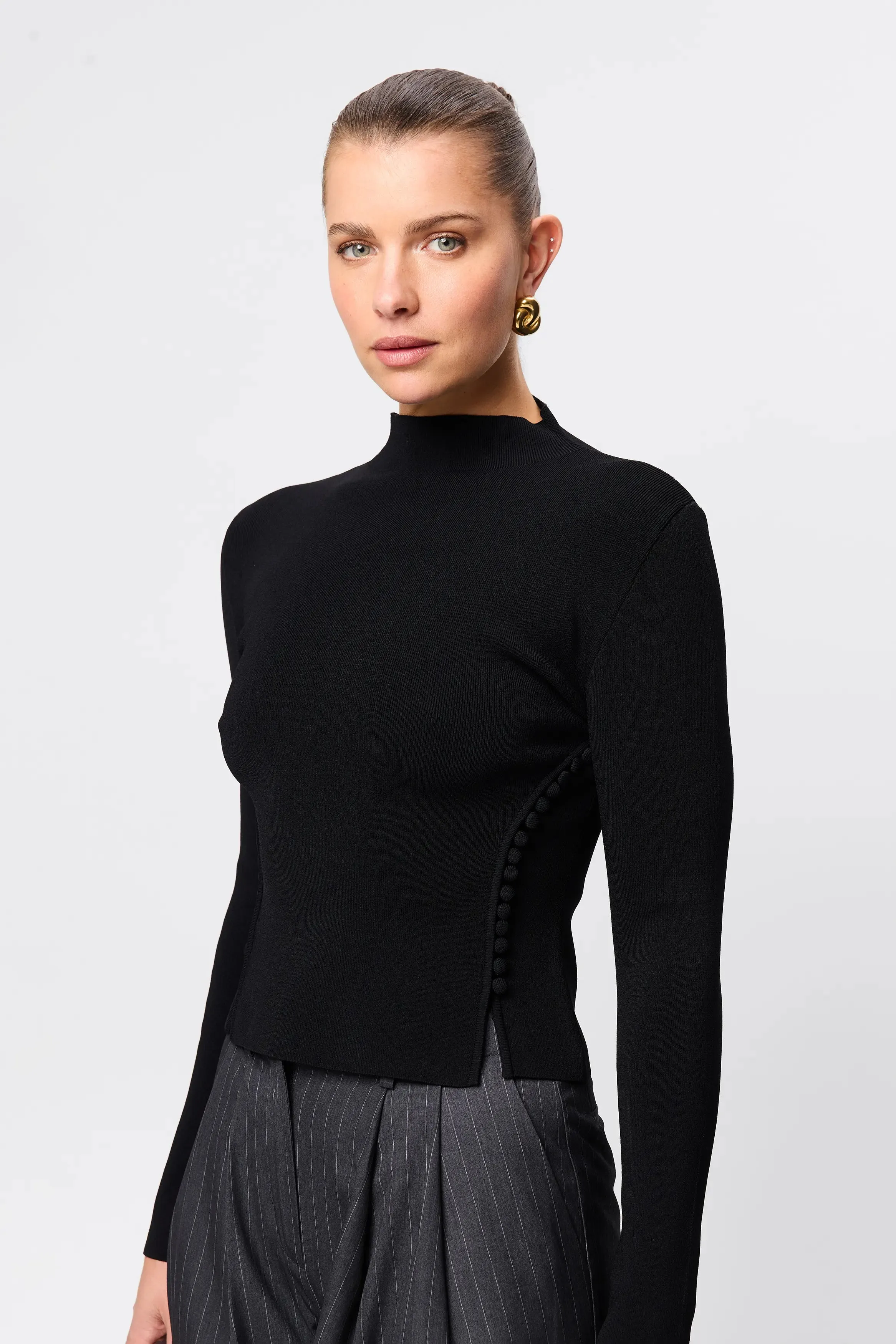 Windsor Knit Top sold by Mossman
