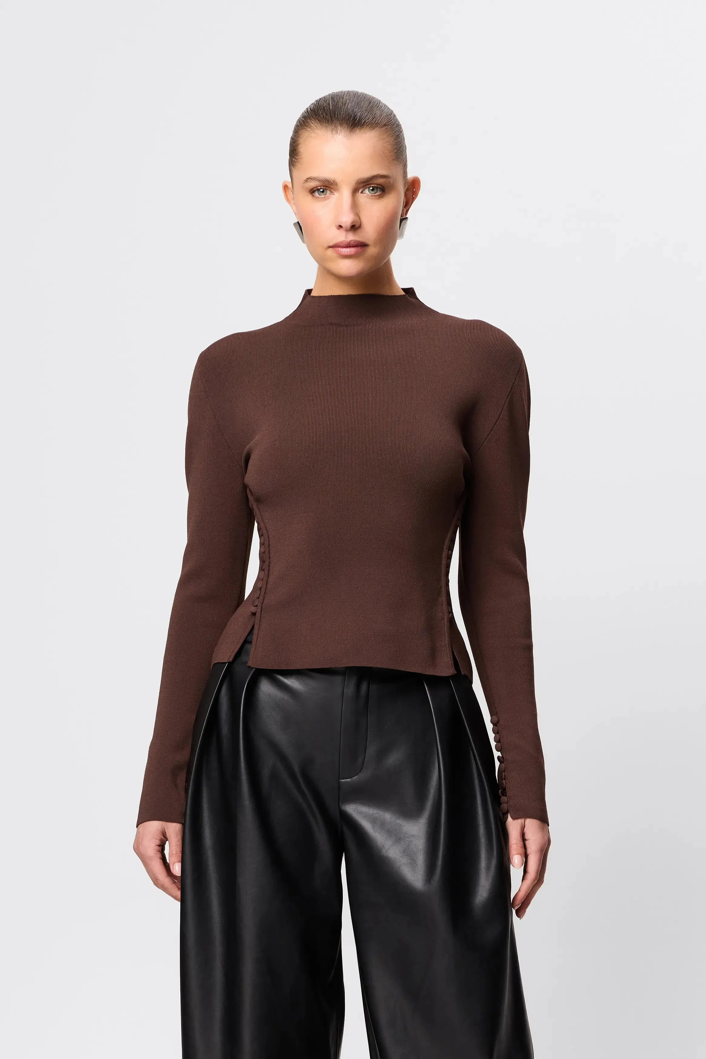 Windsor Knit Top sold by Mossman