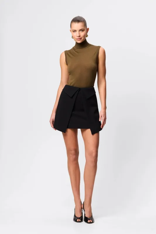 Even Odds Mini Skirt made by Mossman