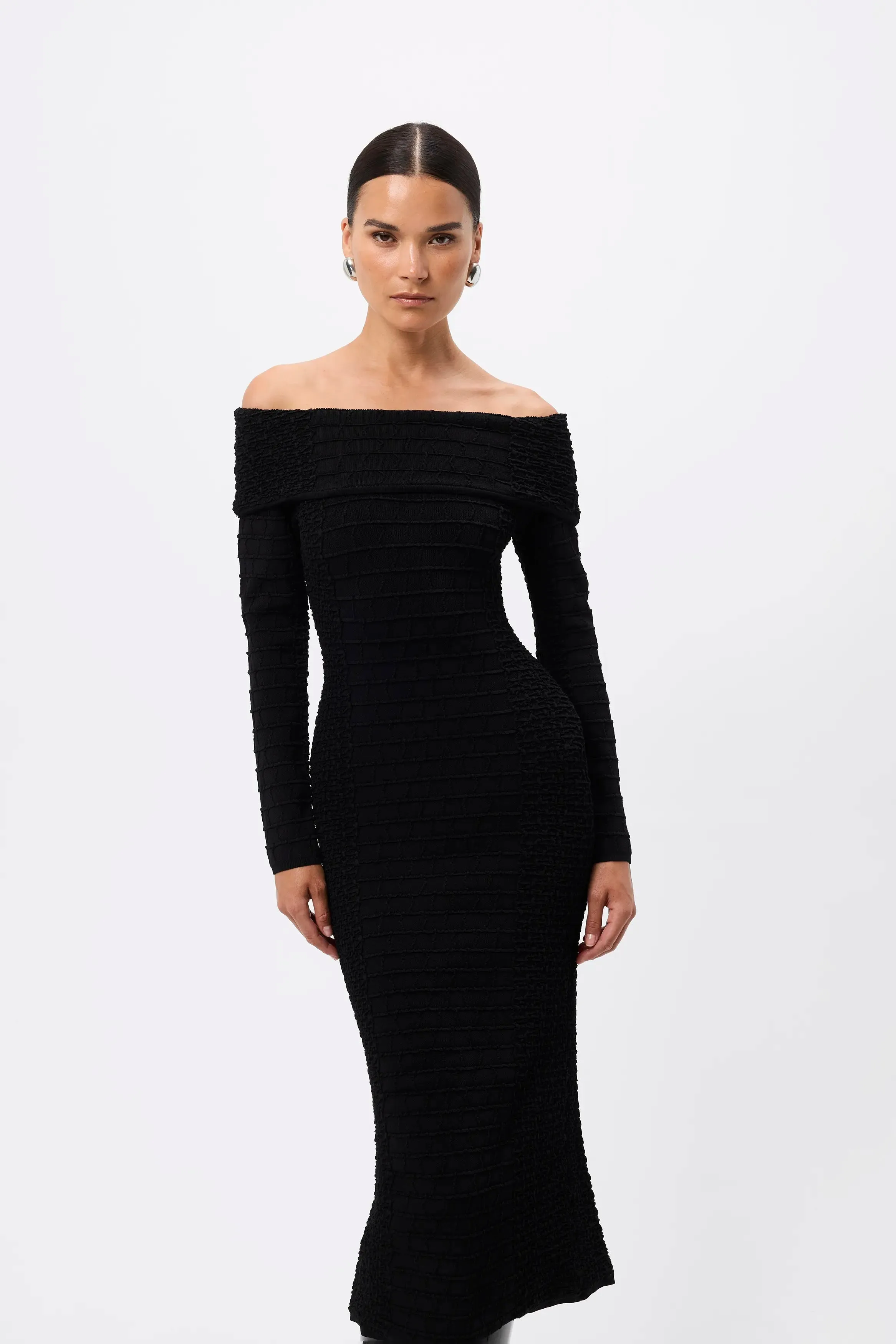 Carter Knit Midi Dress sold by Mossman product image thumbnail 4