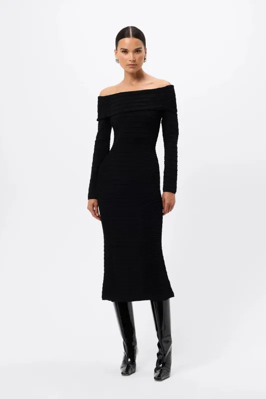 Carter Knit Midi Dress made by Mossman