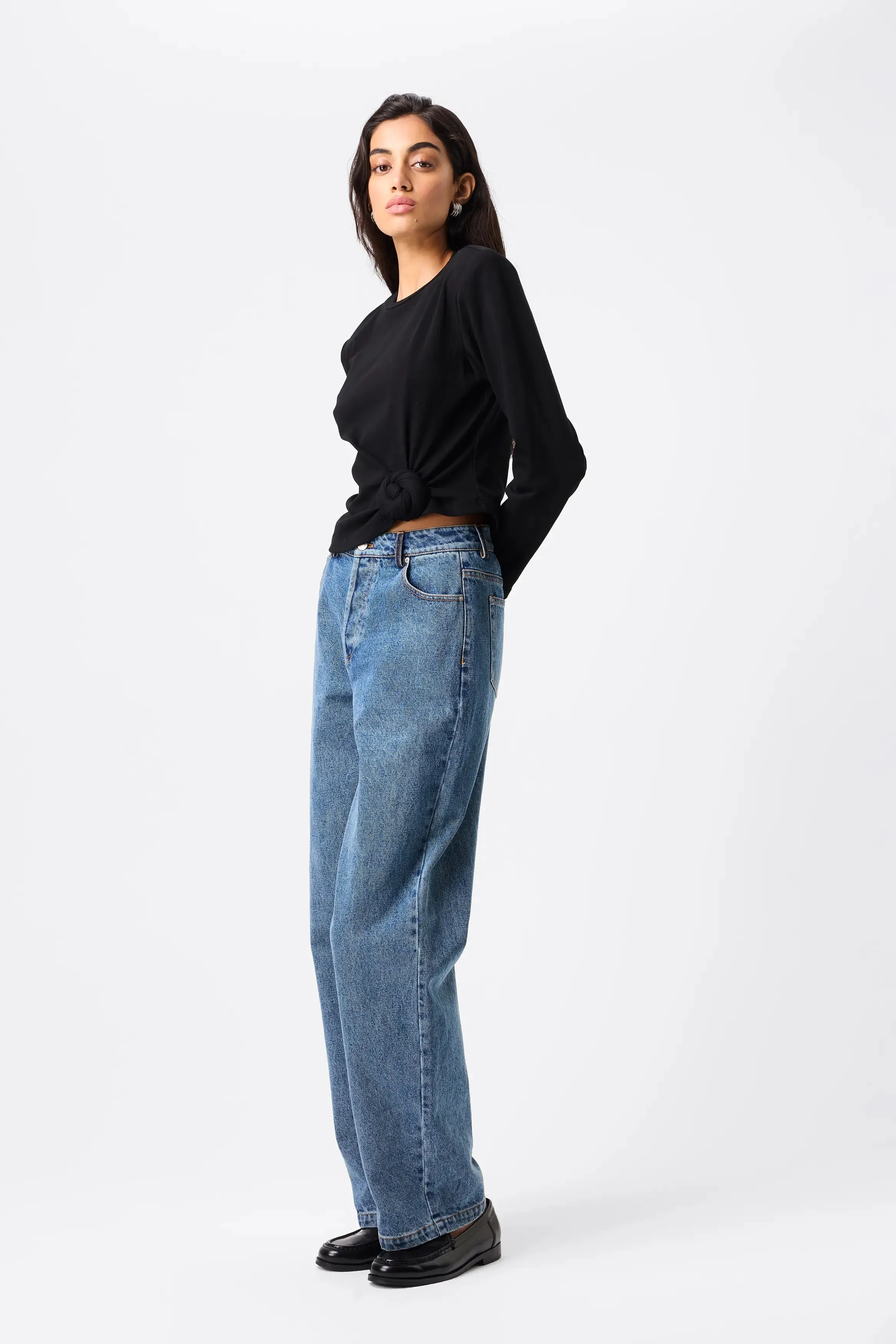 Tied & True Long Sleeve Top sold by Mossman product image thumbnail 3